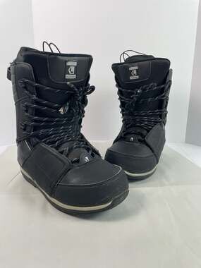 Liquid Impact Men's Snowboard Boots Black Size 12 Lace Up